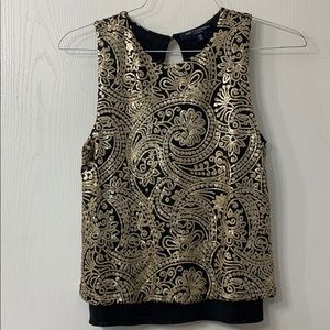 Sequined tank